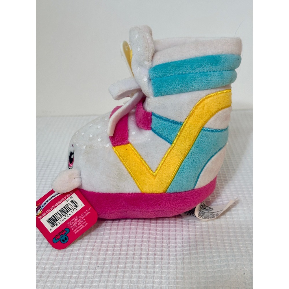 Shopkins Sneaky Wedge Plush 6 Inch Stuffed Toy Moose Toys Pink Blue Yellow 2016